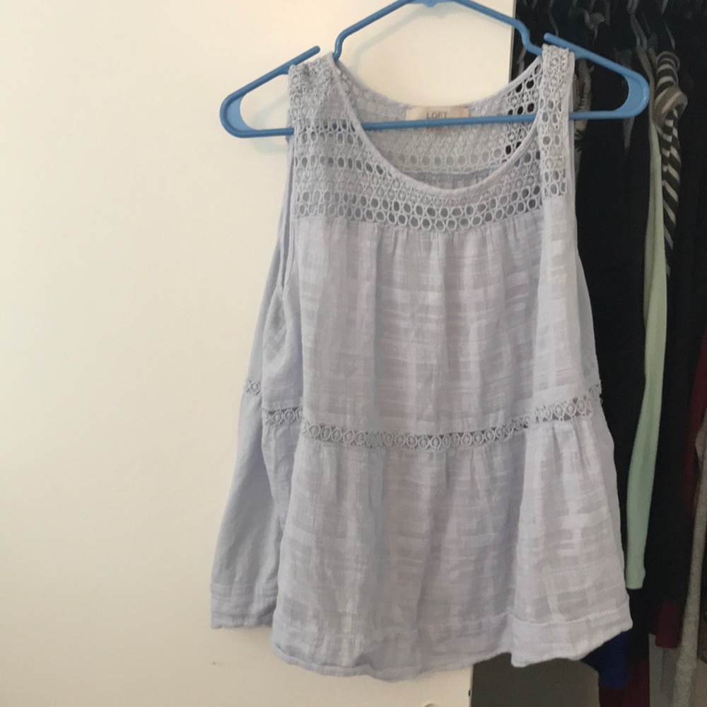 loft crochet tank